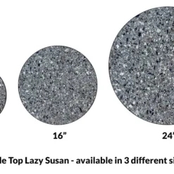 Lazy Susan - GRANITE Designs - 3 Different Sizes - For Kitchen Table Top 38 Lazy Susan - GRANITE Designs - 3 Different Sizes - For Kitchen Table Top -Endurance Sales lazy susan wood table top granite 1 size comparion