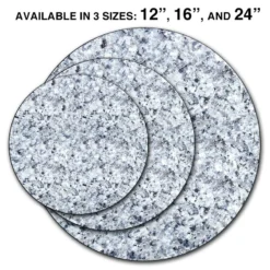 Lazy Susan - GRANITE Designs - 3 Different Sizes - For Kitchen Table Top 35 Lazy Susan - GRANITE Designs - 3 Different Sizes - For Kitchen Table Top -Endurance Sales lazy susan wood table top granite 2 comparison overlap