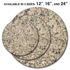 Lazy Susan - GRANITE Designs - 3 Different Sizes - For Kitchen Table Top 31 Lazy Susan - GRANITE Designs - 3 Different Sizes - For Kitchen Table Top -Endurance Sales lazy susan wood table top granite 3 comparison overlap
