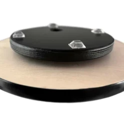 Lazy Susan - PRISCILA - 3 Different Sizes - For Kitchen Table Top -Endurance Sales lazy susan wood table top view of bottom pegs 6 2 1 1 f247c170 dccd 4b71 9857 4d491475d5d5