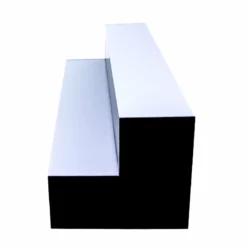 BarConic® Acrylic Bottle Display Shelf - 2 Tier - Multi Colored Lights - Several Lengths -Endurance Sales led ac 2 bds side