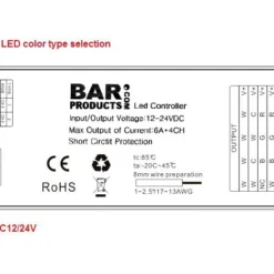 Wireless Sync Controller - LED RGB - 4-in-1 - 2.4GHz -Endurance Sales led control wireless sync 4 in 1 wireless sync led controller 17