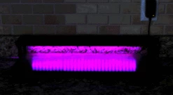 LED Counter Caddies™ - Wood Straight Shelf - Liquor/Wine Bottle Display - 24" Length W/ T-Molding And Multiple Finish Options 24 LED Counter Caddies™ - Wood Straight Shelf - Liquor/Wine Bottle Display - 24" Length W/ T-Molding And Multiple Finish Options -Endurance Sales led counter caddy black t molding light up dark fade display 2