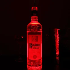 18 Inch Plastic Bottle Service Tray - Holds 2 Bottles 23 18 Inch Plastic Bottle Service Tray - Holds 2 Bottles -Endurance Sales led glorifier bottle service pads vip night club red 1 1