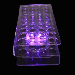 LED Test Tube Shot Holder – 36 Hole -Endurance Sales led s shaped test tubes tray 1