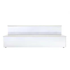 BarConic® LED Liquor Bottle Display Shelf - 2 Steps - Polished Mirrored Metal - Several Lengths 10 BarConic® LED Liquor Bottle Display Shelf - 2 Steps - Polished Mirrored Metal - Several Lengths -Endurance Sales led shelves polished mirror metal 2 tier 1