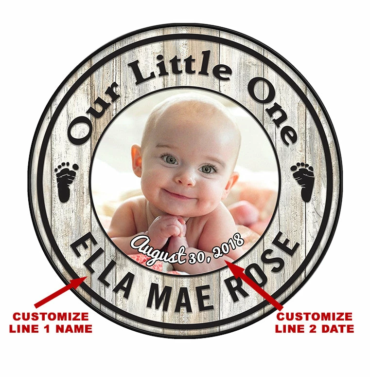 Custom Wood Barrel Top - BABY -18" Diameter 4 Custom Wood Barrel Top - BABY -18" Diameter - Image 2