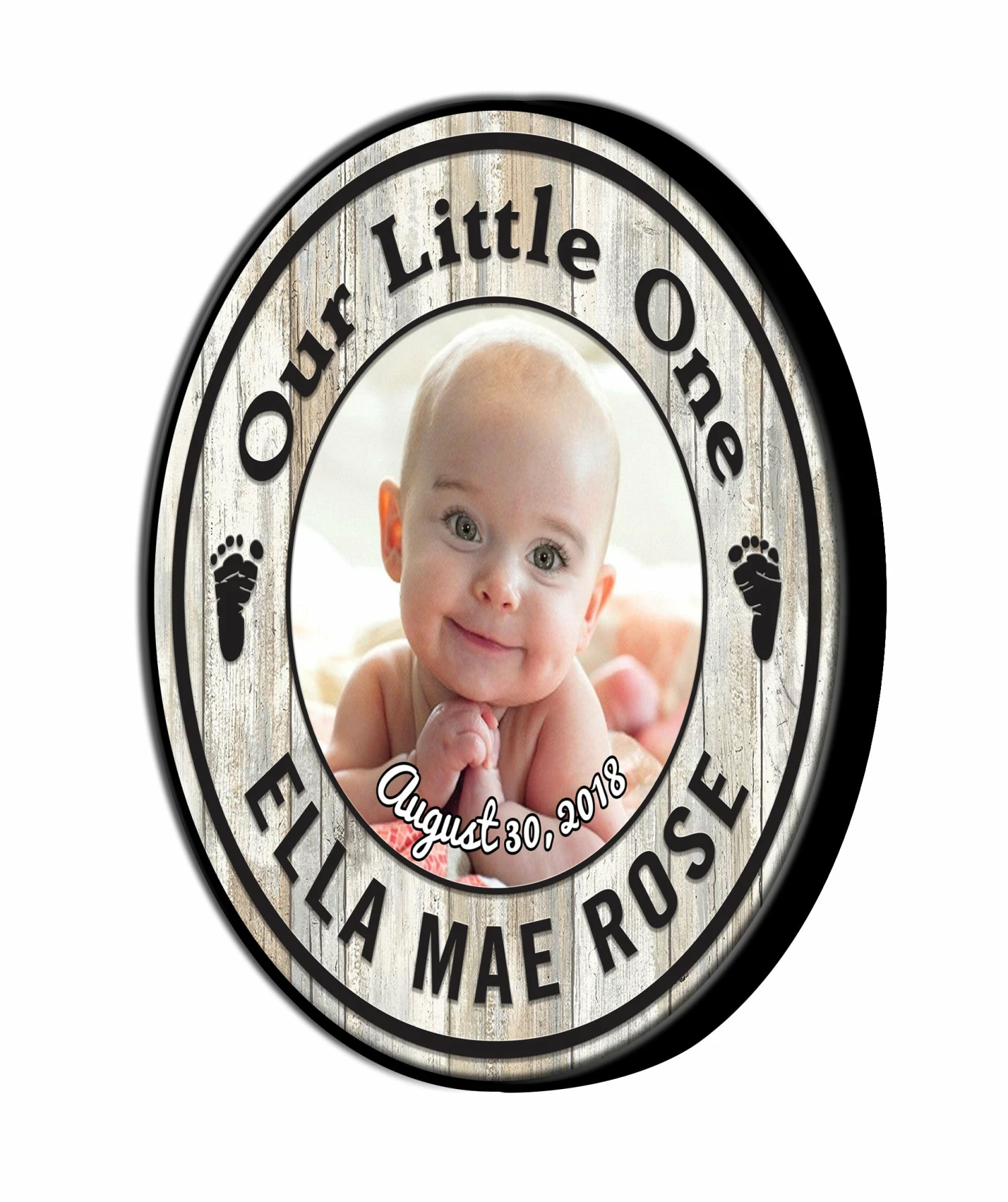 Custom Wood Barrel Top - BABY -18" Diameter 5 Custom Wood Barrel Top - BABY -18" Diameter - Image 3