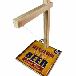 ADD YOUR NAME Large Tabletop Ring Toss Game - Ice Cold Beer -Endurance Sales lg g rt lrg icb 2