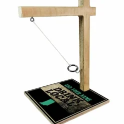 ADD YOUR NAME Large Tabletop Ring Toss Game - Drink Local