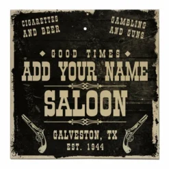 ADD YOUR NAME Large Tabletop Ring Toss Game - Saloon 9 ADD YOUR NAME Large Tabletop Ring Toss Game - Saloon -Endurance Sales lg g rt lrg sal ring toss game saloon add your name 3