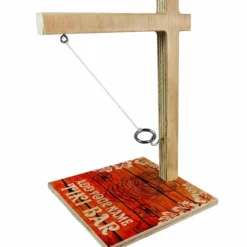 ADD YOUR NAME Large Tabletop Ring Toss Game - Tiki -Endurance Sales lg g rt lrg tiki 2