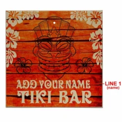 ADD YOUR NAME Large Tabletop Ring Toss Game - Tiki -Endurance Sales lg g rt lrg tiki ring toss bar game tiki how