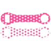 Kolorcoat™ Dog Bone Bottle Opener - Pink And White Polka Dots -Endurance Sales lg op db pd pnkwht 2