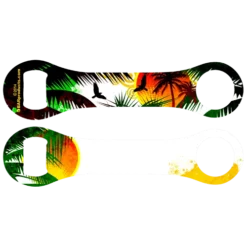 Kolorcoat™ Dog Bone Bottle Opener - Tropical