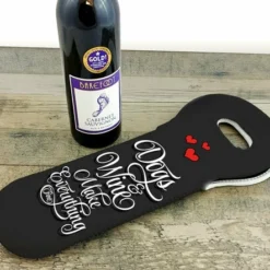CUSTOMIZABLE Wine Tote - Dogs & Wine -Endurance Sales lg wt 67 dogs 3