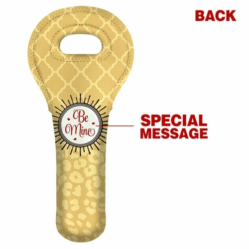 CUSTOMIZABLE Wine Tote - Leopard 5 CUSTOMIZABLE Wine Tote - Leopard - Image 3