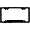 License Plate Frame - Black Barbed Wire -Endurance Sales lic cover 0000s 0006 barbed wire black 2