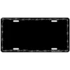 Custom License Plate - Black Barbed Wire 2 Custom License Plate - Black Barbed Wire -Endurance Sales lic plate 0000s 0011 barbed wire black 2