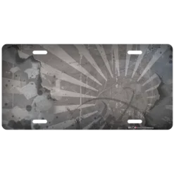 Custom License Plate - Grunge