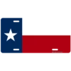Custom License Plate - Texas Flag -Endurance Sales lic plate 0000s 0021 texas 2