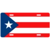Custom License Plate - Puerto Rico Flag -Endurance Sales lic plate 0000s 0022 puerto rico 2