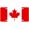 Custom License Plate - Canada Flag 2 Custom License Plate - Canada Flag -Endurance Sales lic plate 0000s 0024 canada 2