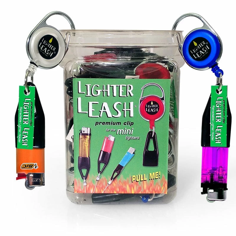 Lighter Leash® MINI - Premium Clip - JUG Of 30 3 Lighter Leash® MINI - Premium Clip - JUG Of 30