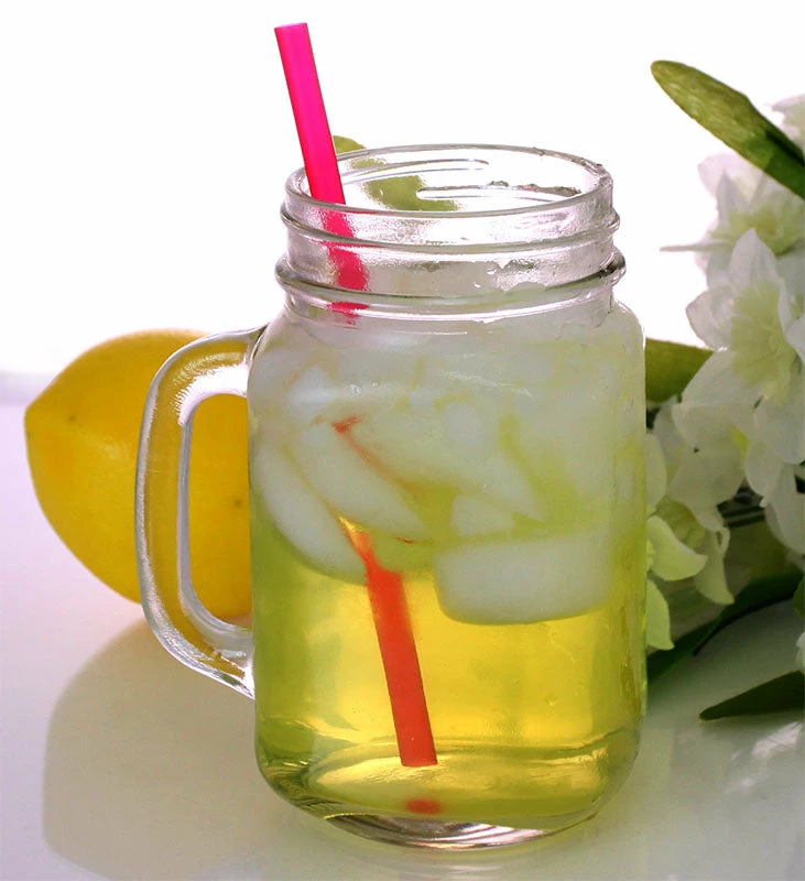 BarConic® 16 Oz Mason Jar Mug Glass – With Handle 6 BarConic® 16 Oz Mason Jar Mug Glass – With Handle - Image 4