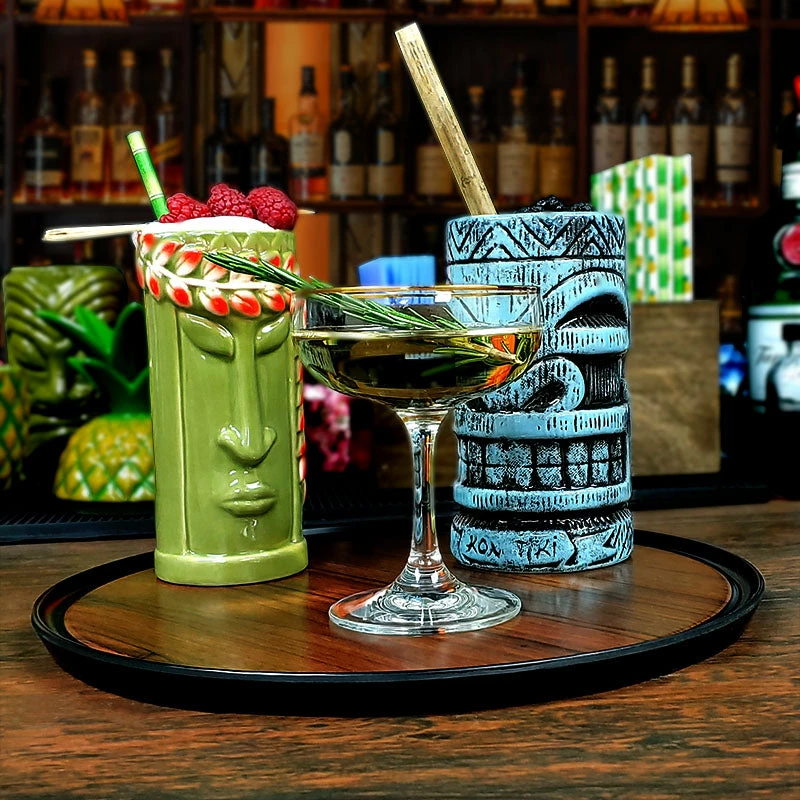 Melamine Wood Grain Non-Slip Trays - Size Options 4 Melamine Wood Grain Non-Slip Trays - Size Options - Image 2