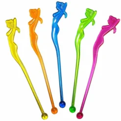 BarConic® Tiki Mermaid Kit -Endurance Sales mermaid neon cocktail drink stirrers 800 02a175c8 c86f 473a b19b dad01f8ba2f4 600x 1