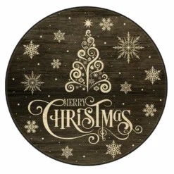 Merry Christmas Themed Lazy Susan - Size Options -Endurance Sales merry christmas lazy susan christmas web3a