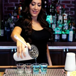 BarConic® Stainless Steel Drip Tray - Holes - 16" X 6" -Endurance Sales metal drip tray bar products shot glasses 1