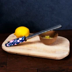 Microplane Zester/Grater - Floral 7 Microplane Zester/Grater - Floral -Endurance Sales microplane grater scene1
