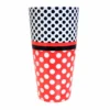 Cocktail Shaker Tin - Printed Designer Series - 28oz Weighted - Minnie Mouse Polka Dots -Endurance Sales mini mouse 28ounce shaker tin 1 bp