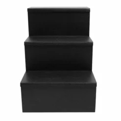 Wooden Liquor Shelves - 3 Tier - Black -Endurance Sales mix master liquor shelf 3 tier black 9