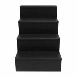 Wooden Liquor Shelves - 4 Tier - Black -Endurance Sales mix master liquor shelf 4 tier black 12