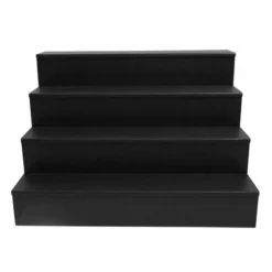 MixMaster™ 4 Tier Incremental Wooden Liquor Bottle Shelf Displays - Black -Endurance Sales mix master liquor shelf 4 tier black 24 eb115306 12b5 4e63 8534 27db9be3e699