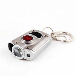 Mycro Key Ring Multi LED Light - Color Options -Endurance Sales mycro flashlight silver clean