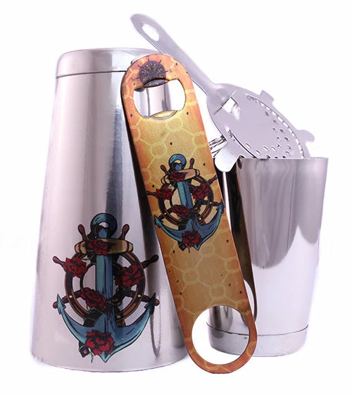 Nautical Metallic Kolorcoat™ Bar Tools 3 Nautical Metallic Kolorcoat™ Bar Tools