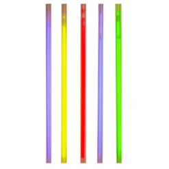 Neon Glow Straws - Multi 25 Pack