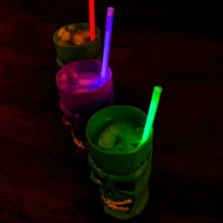 Neon Glow Straws - Multi 25 Pack -Endurance Sales neon glow straw scene fixed2