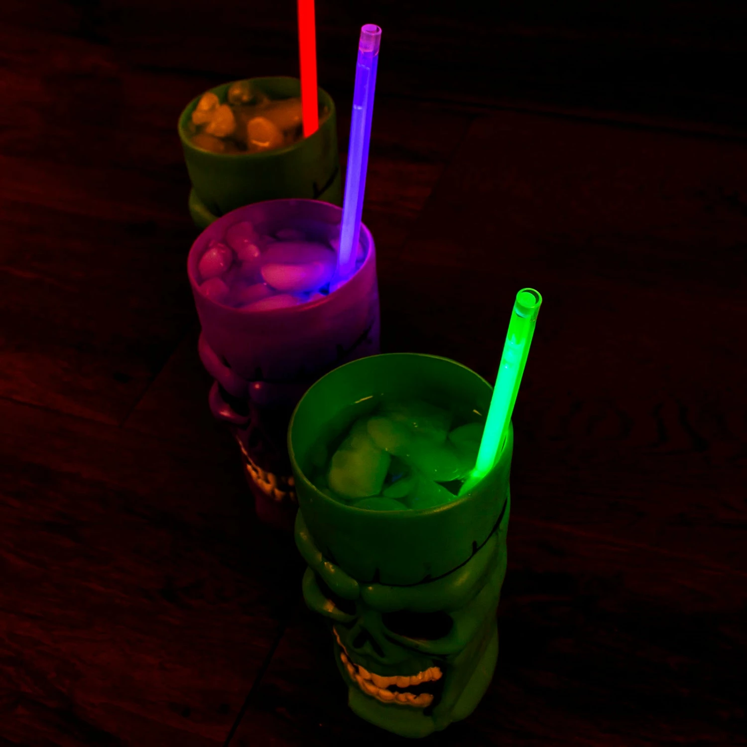 Neon Glow Straws - Multi 25 Pack 5 Neon Glow Straws - Multi 25 Pack - Image 3