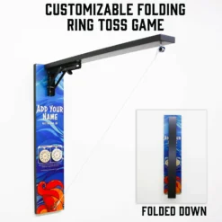 Customizable Wall Mounted Folding Ring Toss - Octopus -Endurance Sales octo ringtoss listing 1