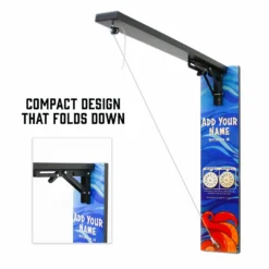 Customizable Wall Mounted Folding Ring Toss - Octopus -Endurance Sales octo ringtoss listing 3