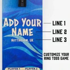 Customizable Wall Mounted Folding Ring Toss - Octopus -Endurance Sales octo ringtoss listing 5