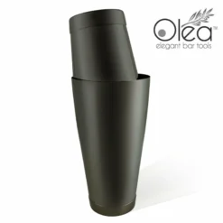 Olea™ Cocktail Shaker Set - Gunmetal Black - 2 Piece (28 And 16 Ounce Tins)