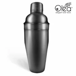 Olea™ Bar Set - Gunmetal Black - 4 Piece (Bar Spoon Tip Option) -Endurance Sales olea 3 piece black shaker bpc 1 1