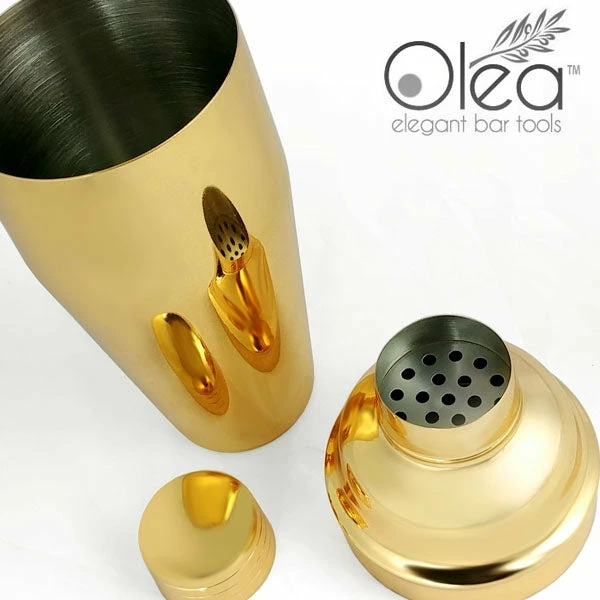 Olea™ Bar Set - Gold Plated - 4 Piece (Bar Spoon Tip Option) 6 Olea™ Bar Set - Gold Plated - 4 Piece (Bar Spoon Tip Option) - Image 4