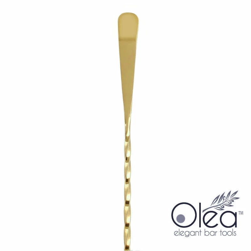 Olea™ Bar Set - Gold Plated - 4 Piece (Bar Spoon Tip Option) 8 Olea™ Bar Set - Gold Plated - 4 Piece (Bar Spoon Tip Option) - Image 6